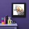 Diamond Painting -DIY Round Drill Wolf(40*40 CM)