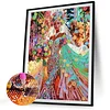 Girl - Diamond Painting - Partial Special Shaped Drill(Canvas|30*40cm)