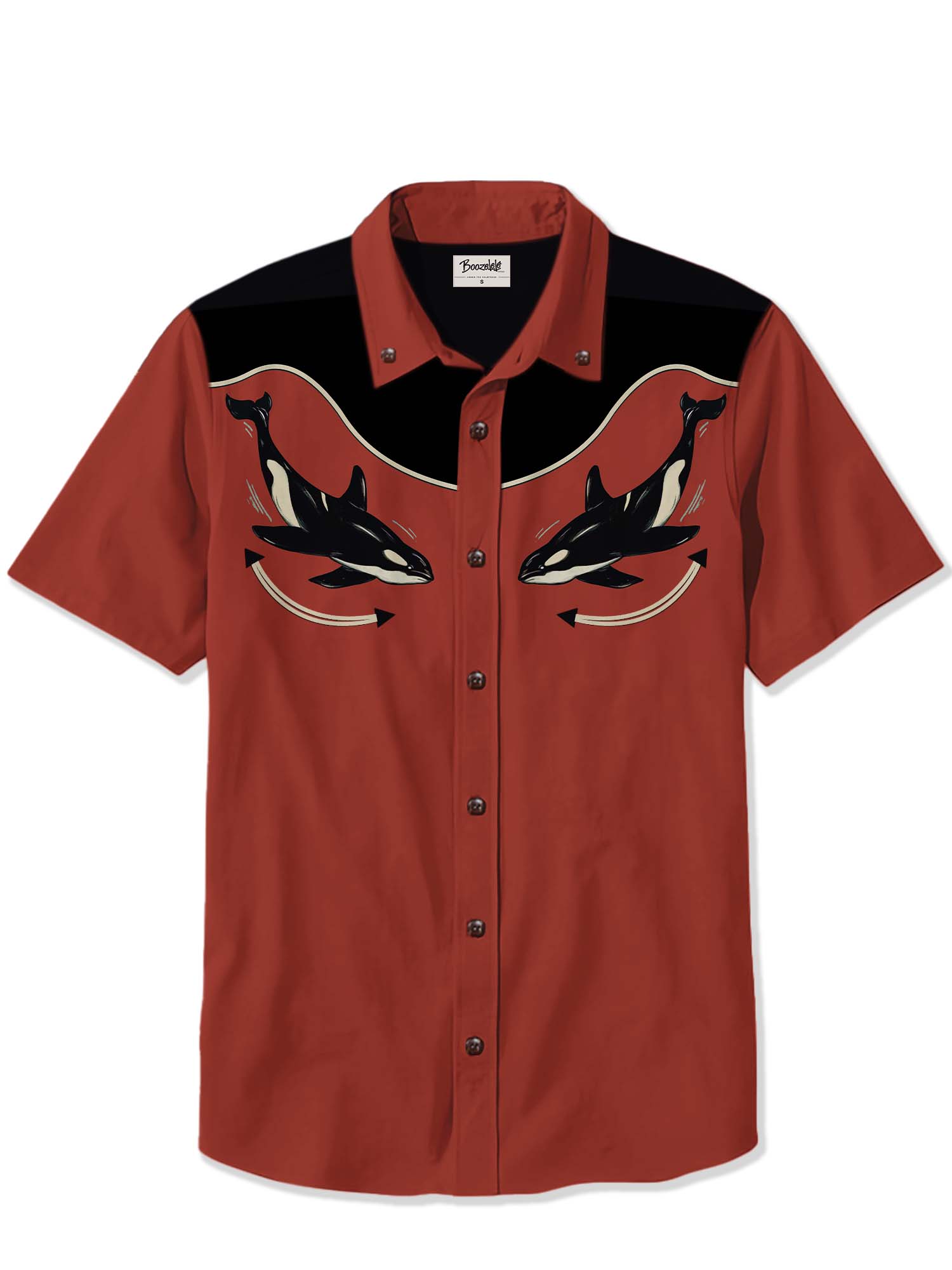 Ocean Killer Whale  - 100% Cotton Shirt