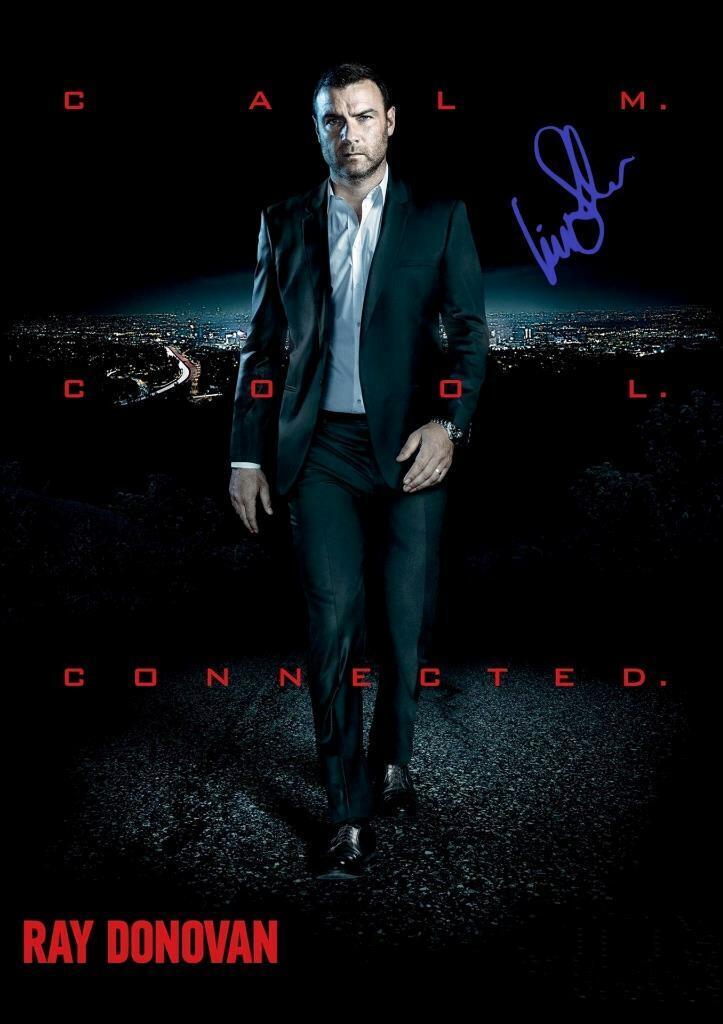 RAY DONOVAN PP SIGNED 12 X 8