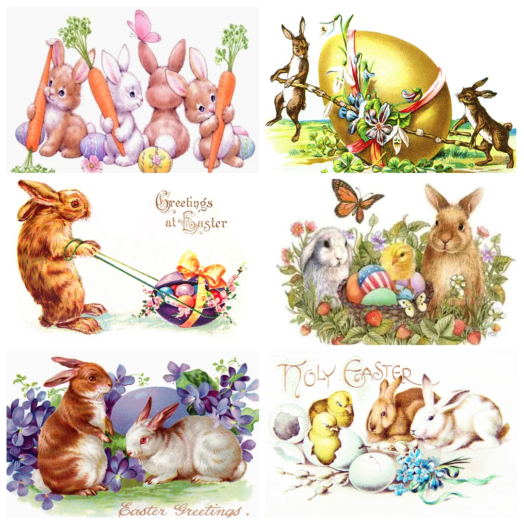 Diamond Painting - Full Round/Square Drill - Easter(30*40 - 50*60cm)