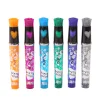 6PCS Set Color Kids Temporary Tatoo Pen Eraser Masquerade Body Painting Pens