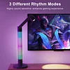 Smart Desk Lamp, RGB Color Sunset Light And Ambient Light,Rotatable And Adjustable, Music Sync, Voice And Remote And APP Control, Works With Alexa And Google Assistant, Suitable For Desk And Living Room Work Reading Lamp Bedside Night Lig