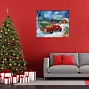 Red Christmas Truck-Full Round Diamond Painting 50*60CM