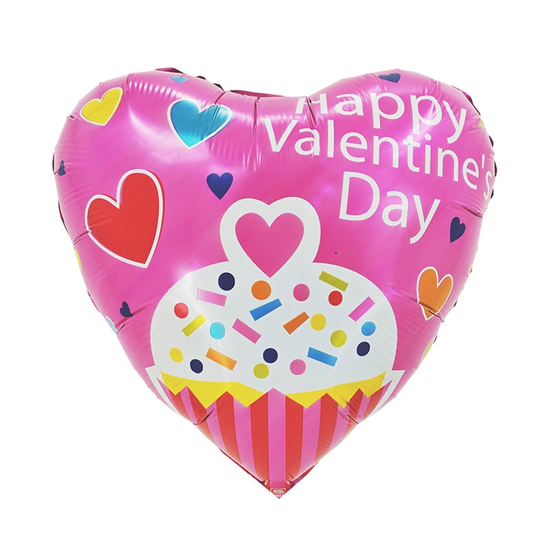 Vacation Minimalist Heart Shape Aluminum Film Travel Daily Balloons