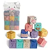 Soft Plastic Building Blocks For Infants And Young Children Early Education Digital Cognitive Animal Relief Matching Toys