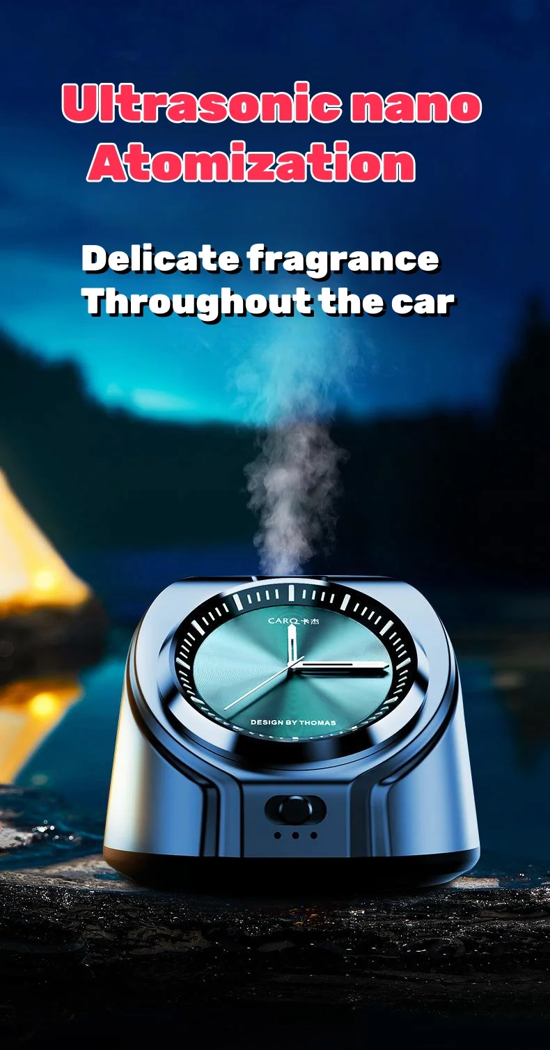 🔥Hot sale🔥Car Smart Clock Aromatherapy Ornaments