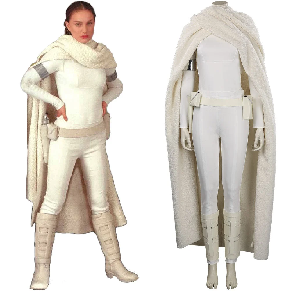 Movie Padme Naberrie Amidala Cosplay Costume Outfits Halloween Carnival Suit