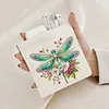 Diamond Painting Dragonfly and Flower PU Storage Bag Coin Purse