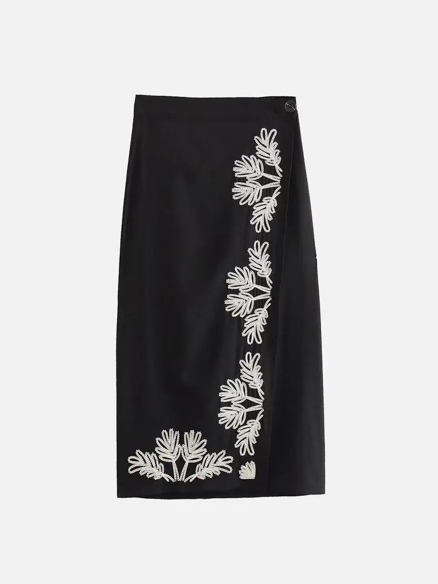 Vintage High Waist Skirt