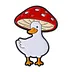 Patito bajo el sombrerito