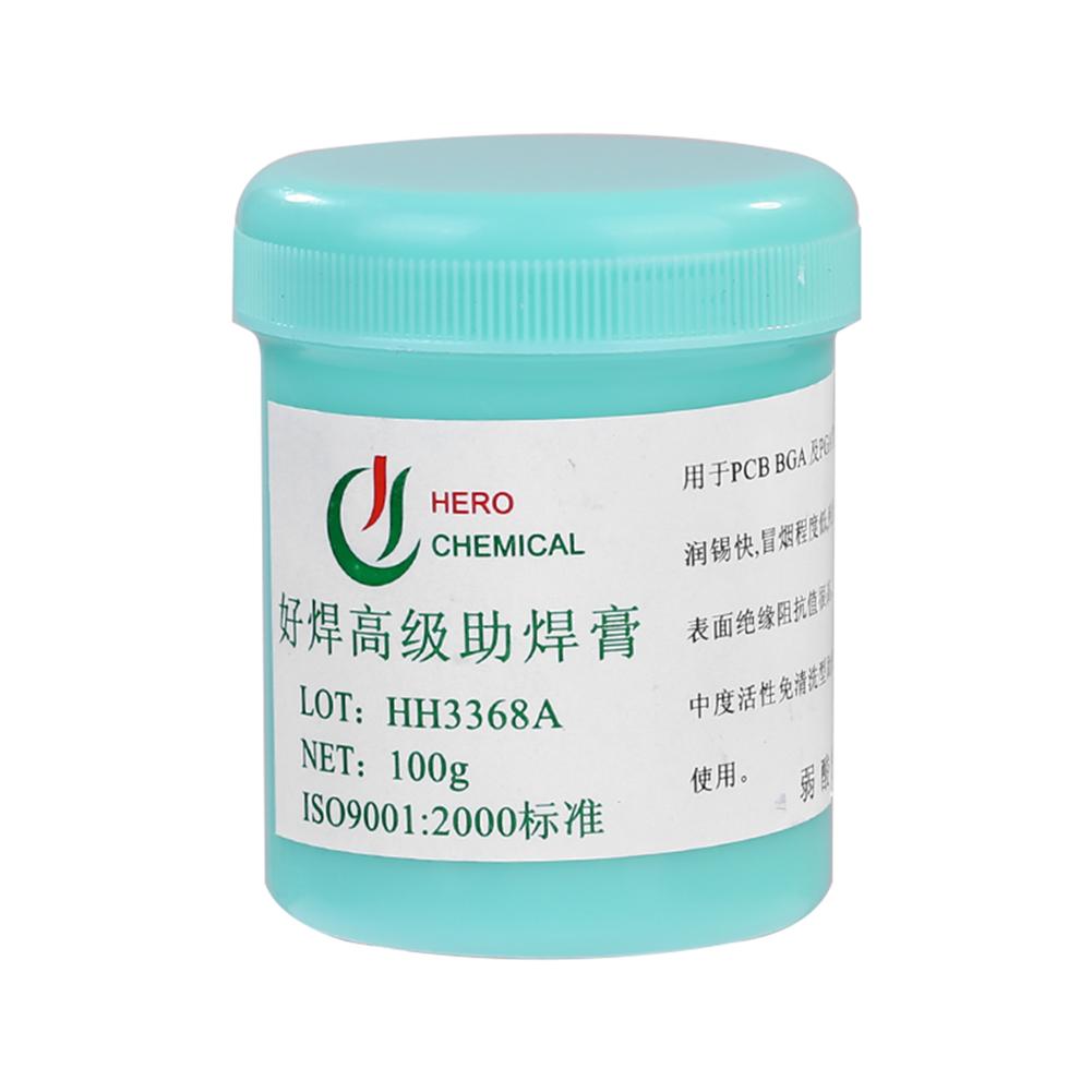 

100g PCB BGA PGA Reballing Solder Flux Paste for Phone BGA IC Chips Repair, Green, 501 Original