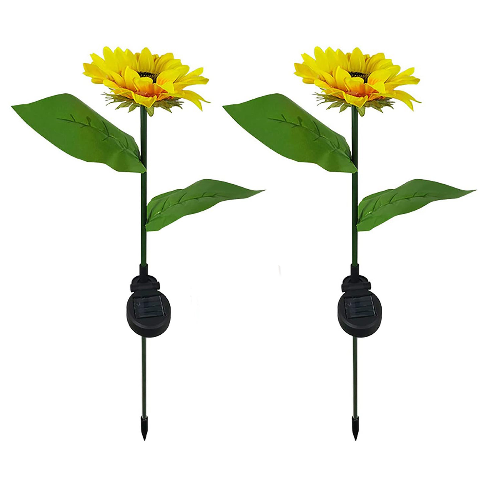 

Sunflower Garden Lights Solar Waterproof LED Garden Stakes Lights 2 Pack, 501 Original