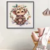 4pcs Diamond Painting -DIY Round Drill Animal