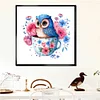 Diamond Painting -DIY Round Drill Owl
