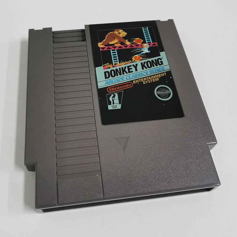 Donkey Kong For Nintendo NES - 8 Bit Game Cartridge