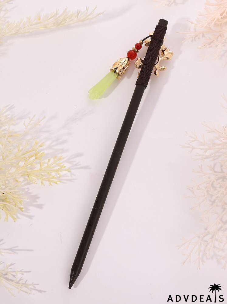 Flower Decor Hair Pin