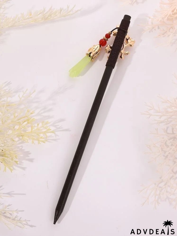 Flower Decor Hair Pin