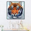Diamond Painting-DIY Full Round Drill Tiger