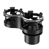Two-Hole Tea Cup Stand Bracket Double Hole Water Bottle Support Auto Accessories