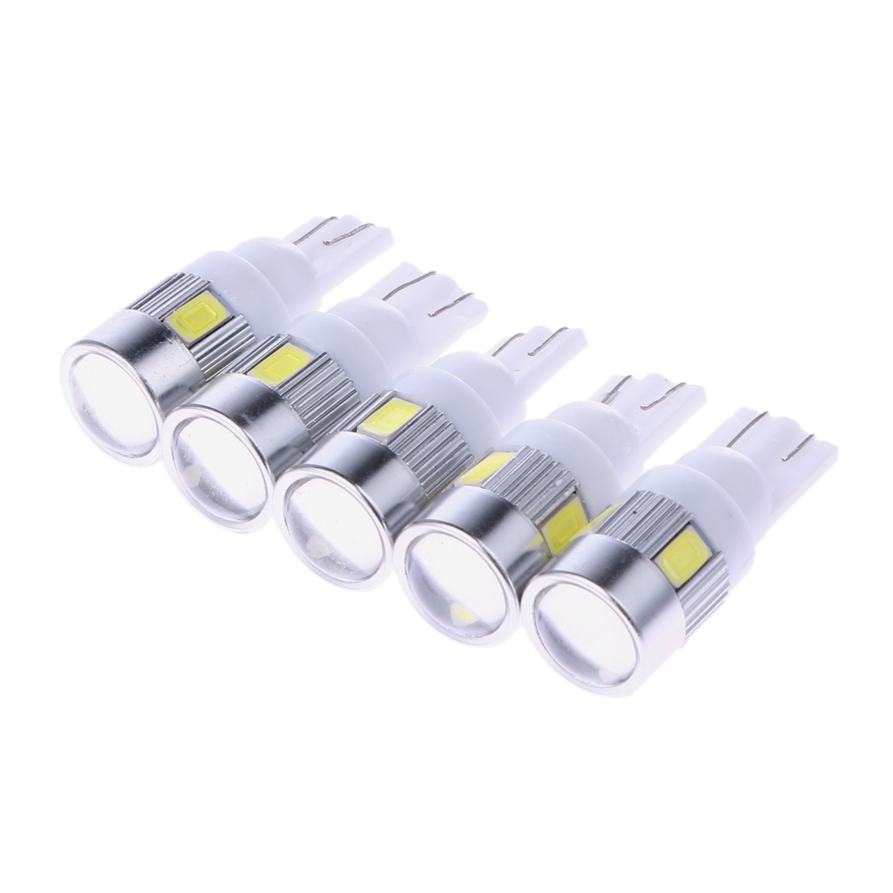 

5 X High-Power Automotive LED Lights Show Wide Lights T10 5630 6SMD, 501 Original