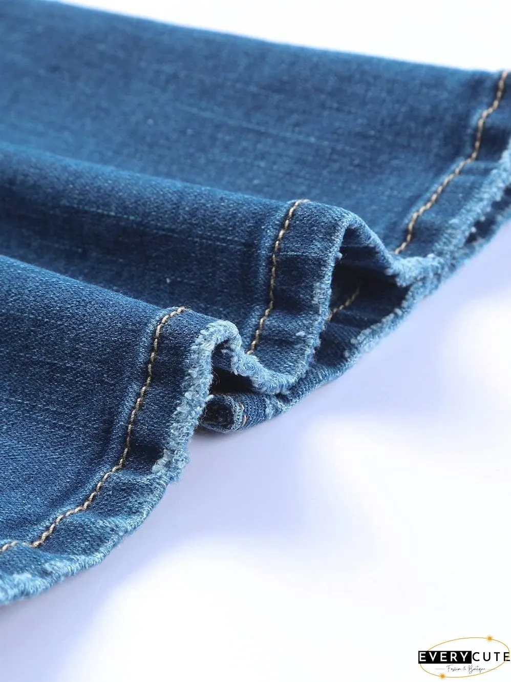 Trendy Flared Leg Jeans