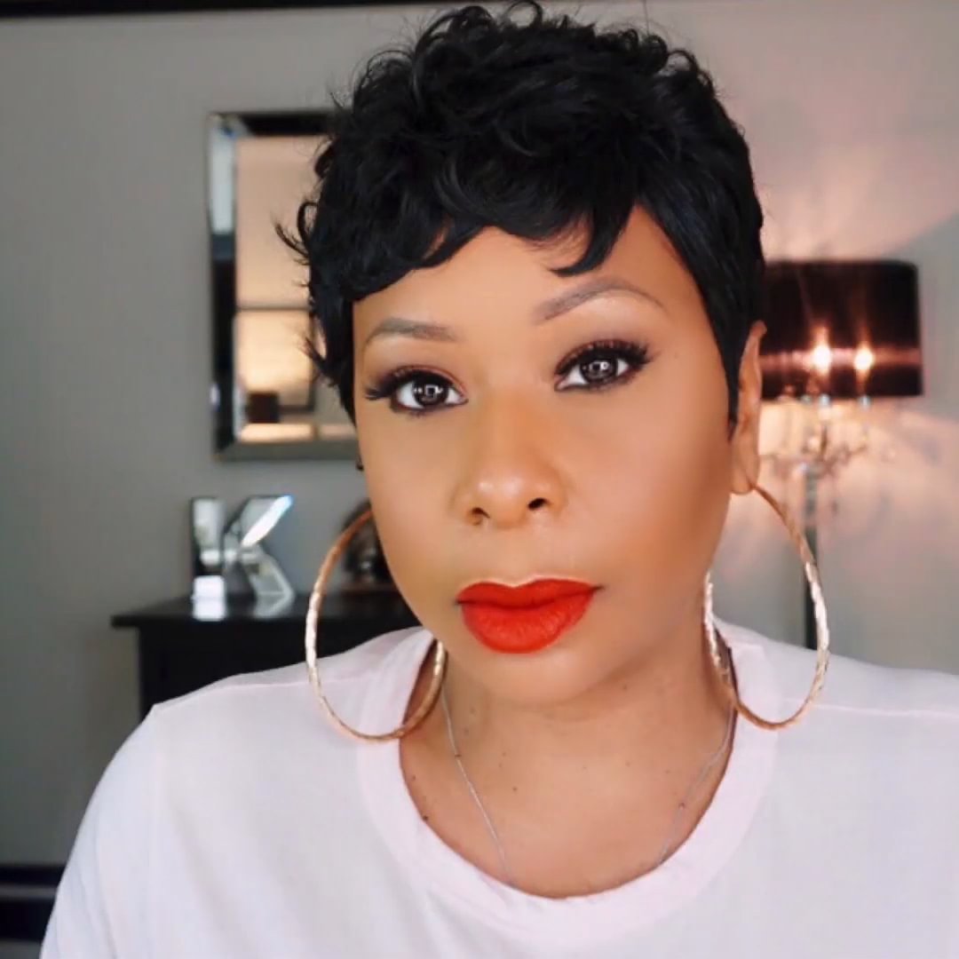 🔥Hot| New Fashion Glueless Lace Closure Wig Short Human Hair Curly Pixie Cut Wigs US Mall Lifes