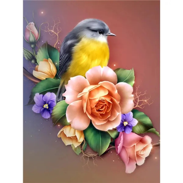 Diamond Painting - Full Round/Square Drill - Flower(30*40 - 50*60cm)