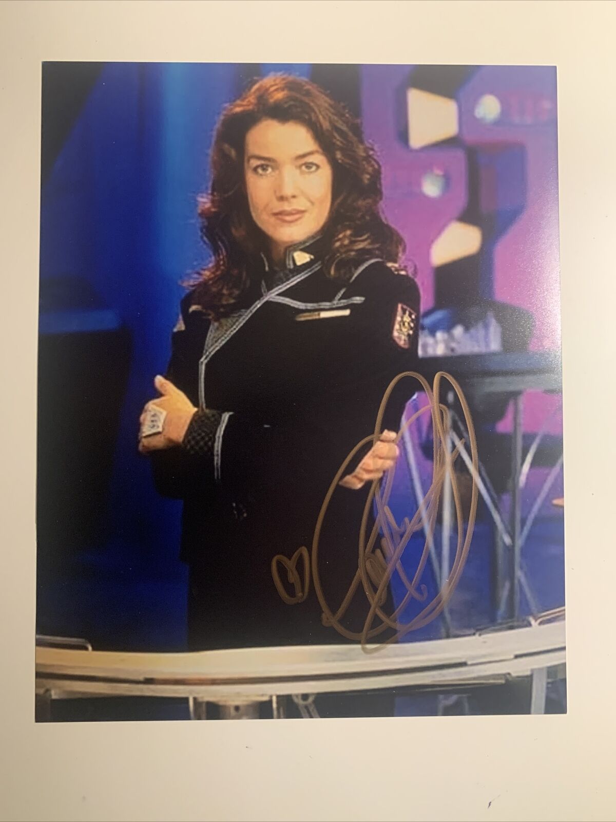 Claudia Christian signed 8x10 Photo Poster painting Autographed Sexy Hot Babylon 5