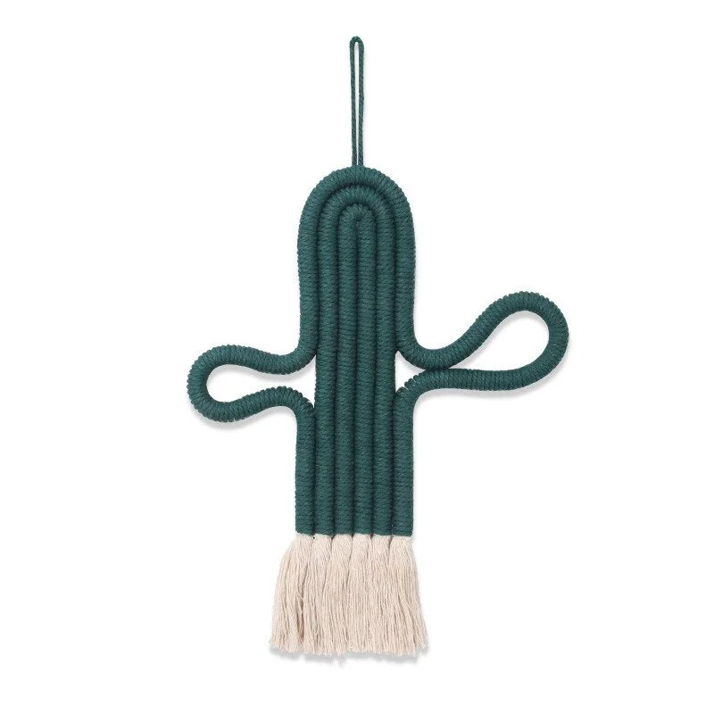 Nordic Handmade Woven Macrame Rainbow Wall Hanging Decorative Home Boho Decor Rainbow Birthday Party Decorations Kids Baby Room