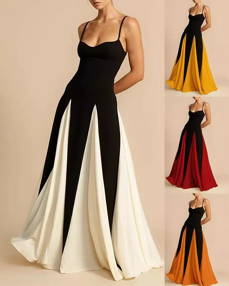Evening Gown Asymmetric Dress with Sleeveless Design for Formal Events