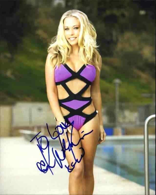 Kendra Wilkinson authentic signed celebrity 8x10 Photo Poster painting W/Cert Autograph 237