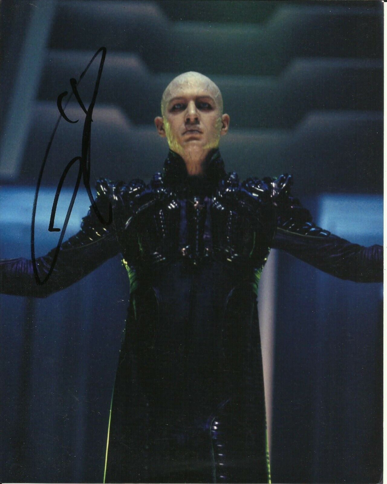 TOM HARDY SIGNED STAR TREK Photo Poster painting UACC REG 242 (1)