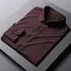 Men's business casual noodle soup anti-wrinkle shirt