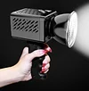 40-Watt Handheld COB Fill Light, Ddual Color Temperature, Built-In Battery, Compact, Portable, High-Power Llive Broadcast Film And Television Photography Light