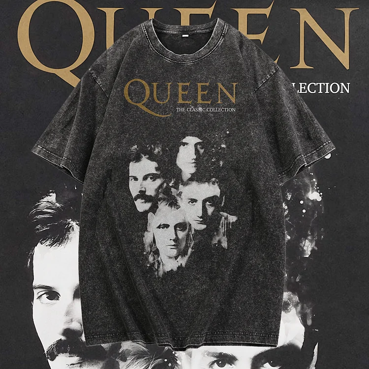 Davidhawaii100% Cotton Casual Attractive Retro Rock Head Silhouette Street T-Shirt - 100% Cotton