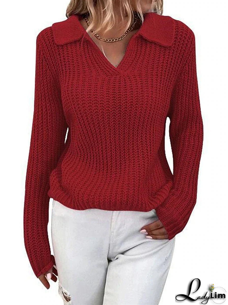 Elegant and Casual winter Pullover