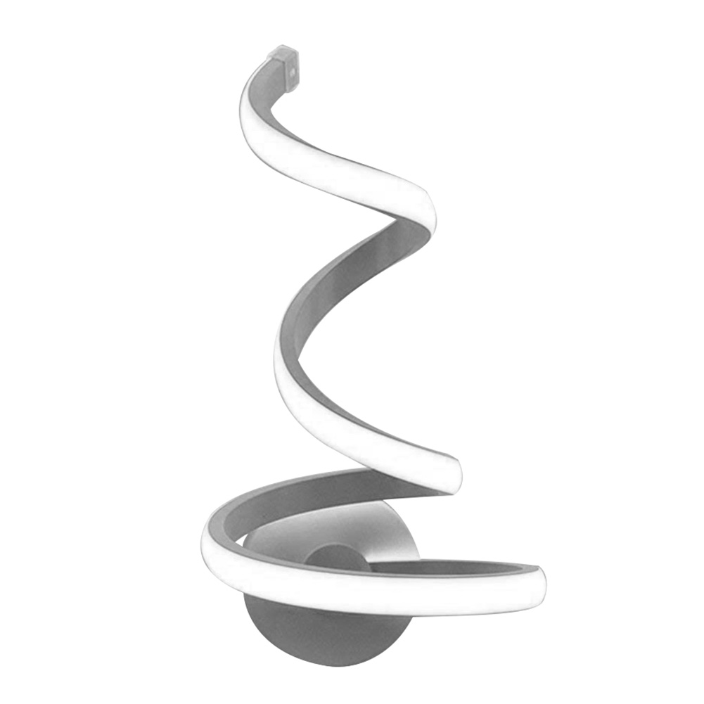 

Modern Spiral Led Wall Light Acrylic Metal Sconces Home Lamp, 501 Original