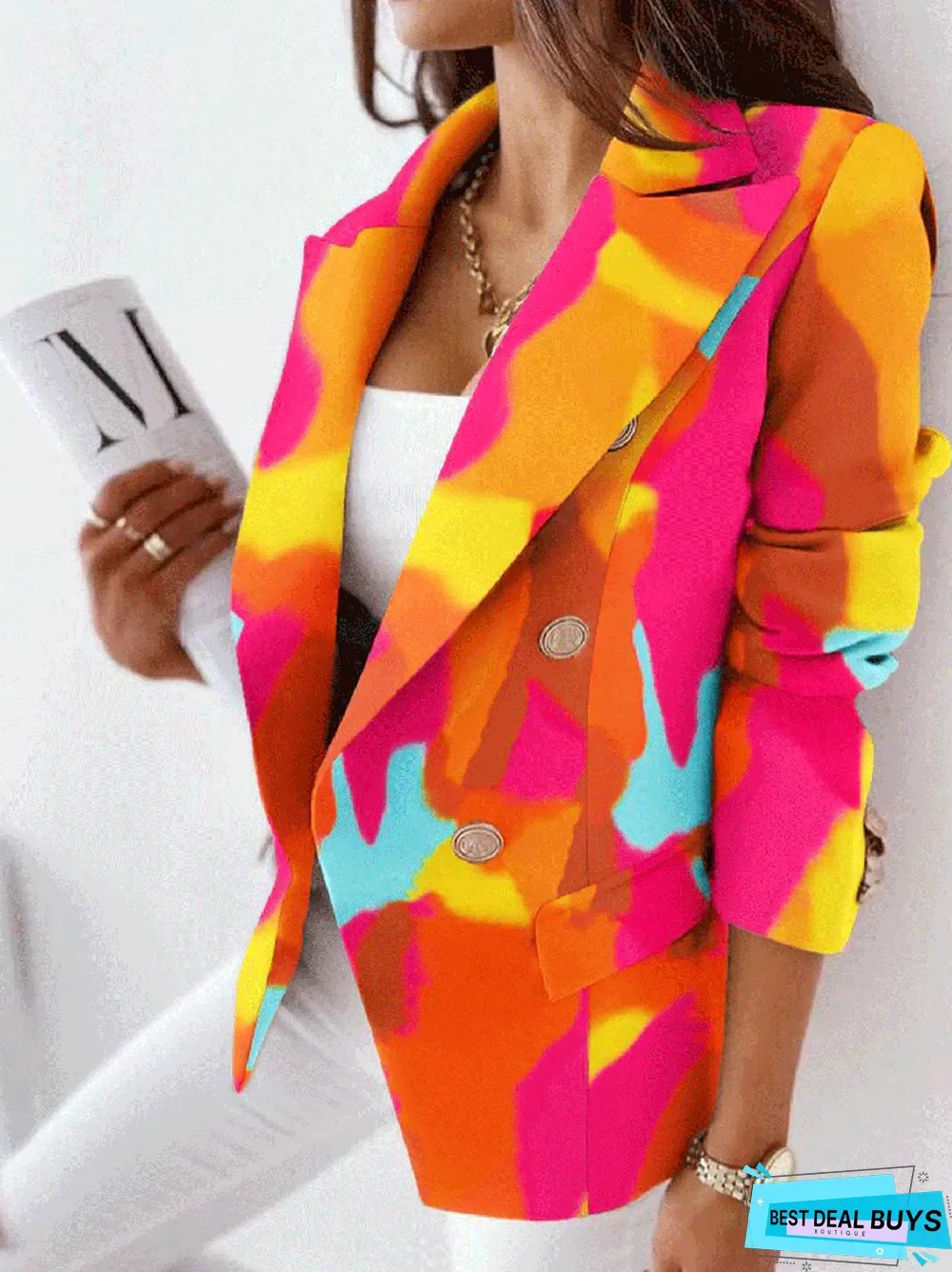 Regular Fit Casual Outerwear