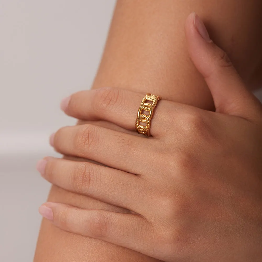 Avalon Gold Ring