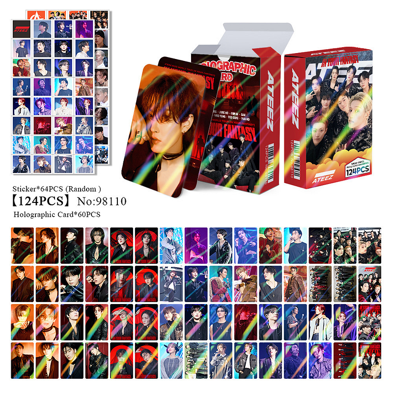 ATEEZ 54 Sheets ZERO: FEVER Part.2 Lomo Card