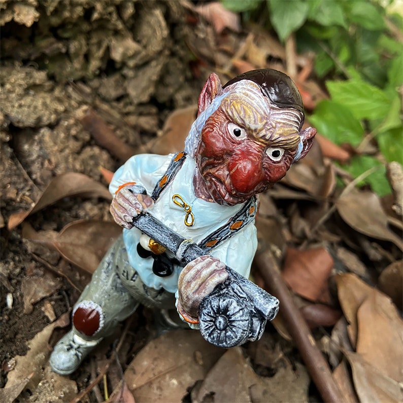 Hoggle Resin Statues Cartoon Figurine Funny Cute Handmade image 1