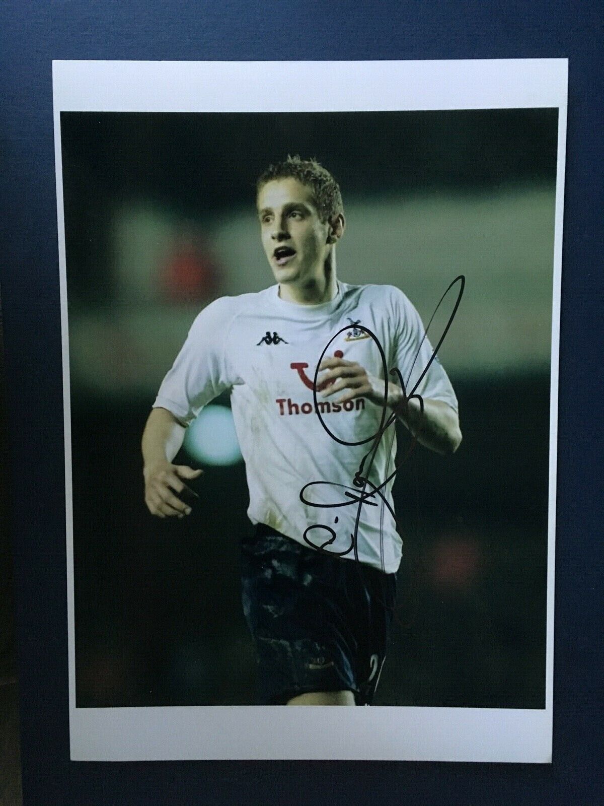 MICHAEL DAWSON - FORMER SPURS FOOTBALLER - EXCELLENT SIGNED Photo Poster painting