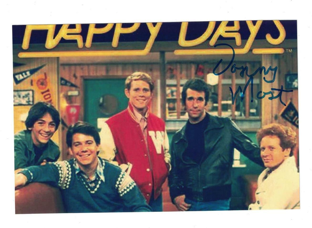 Don Donny Most Signed Autographed 4 x 6 Photo Poster painting Actor Ralph Happy Days B