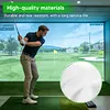 [US Local Warehouse] 9.8x13ft Golf Simulator Impact Screen Launch Monitor Projector Screen with Grommet Holes Golf Hitting Screens for Indoor/Home/Garage Training