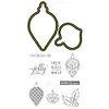 Festival Theme DIY Photo Album Embossing Cutting Die Stencils Stamp Set