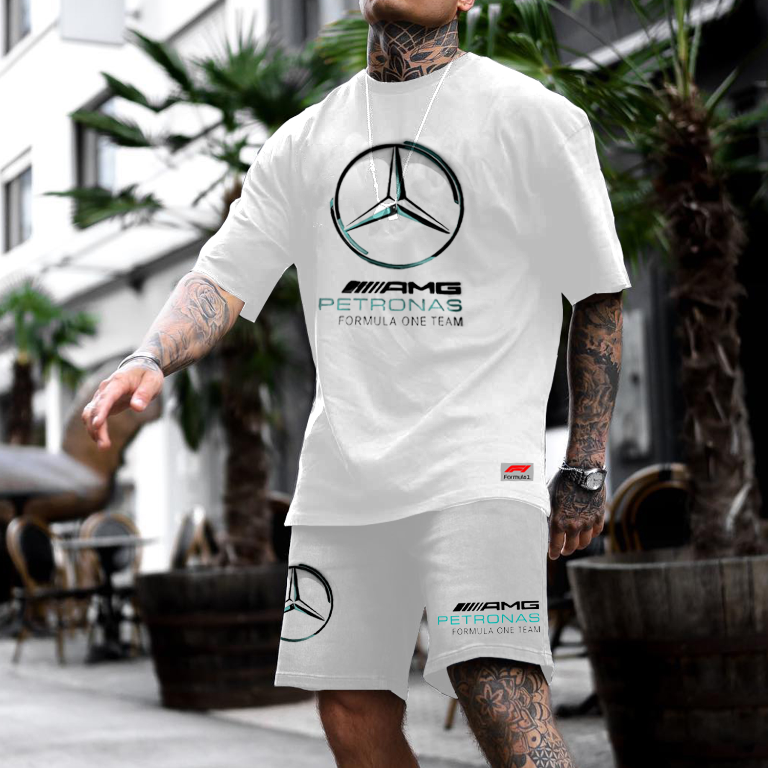 Casual Racing Design Oversized Suit / TECHWEAR CLUB / Techwear