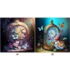 Animal Landscape- Full Round Diamond Painting 30*30CM