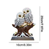 DIY Owl Diamond Painting Single-sided Wooden Desktop Ornaments