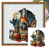 Halloween Magic Drinks-14CT Stamped Cross Stitch 50*50cm/19.69*19.69in